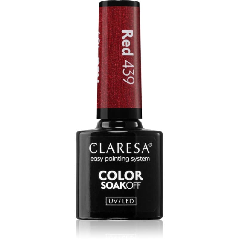 SoakOff UV/LED Color Warm Feelings lakier hybrydowy do paznokci odcień Red 439