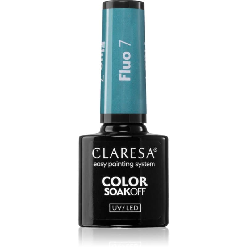 SoakOff UV/LED Color Fluo lakier hybrydowy do paznokci odcień 7