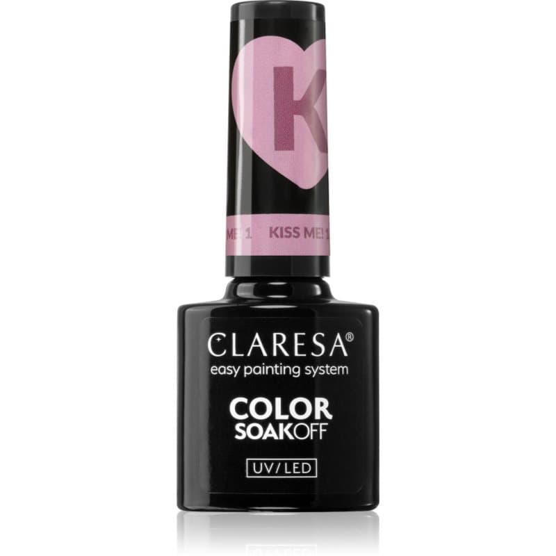 SoakOff UV/LED Color Kiss Me lakier hybrydowy do paznokci odcień 1