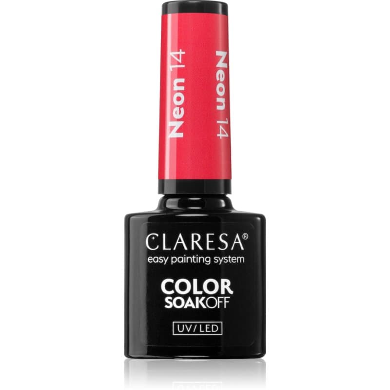 SoakOff UV/LED Color Neon lakier hybrydowy do paznokci odcień NEON 14