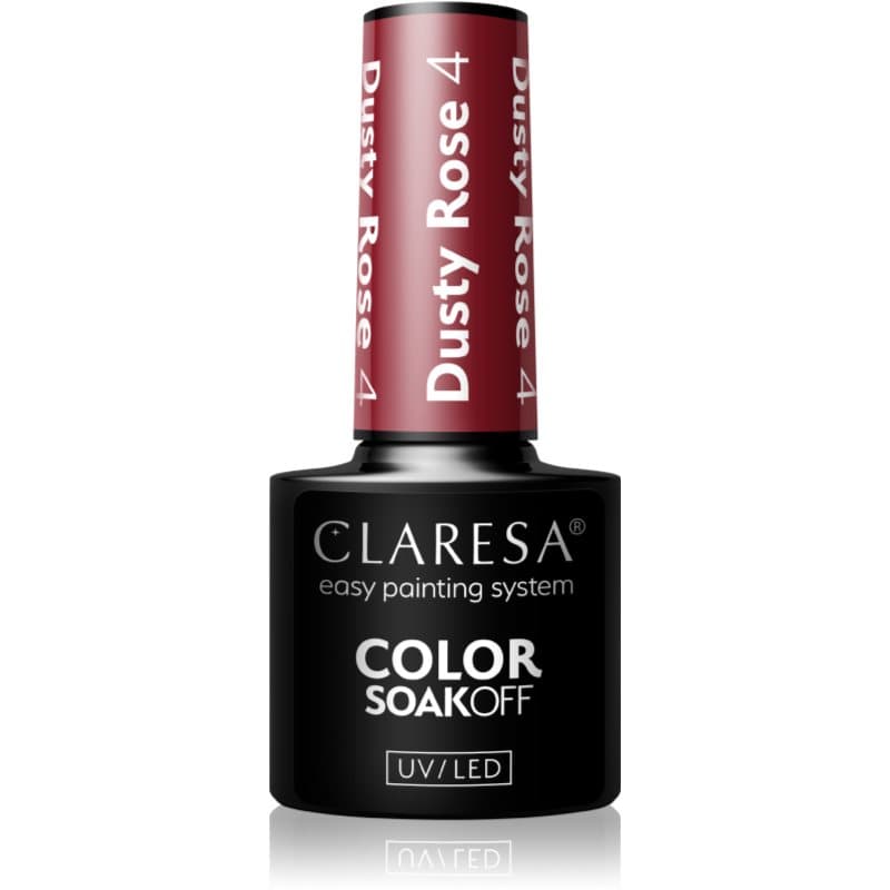 SoakOff UV/LED Color Dusty Rose lakier hybrydowy do paznokci odcień 4