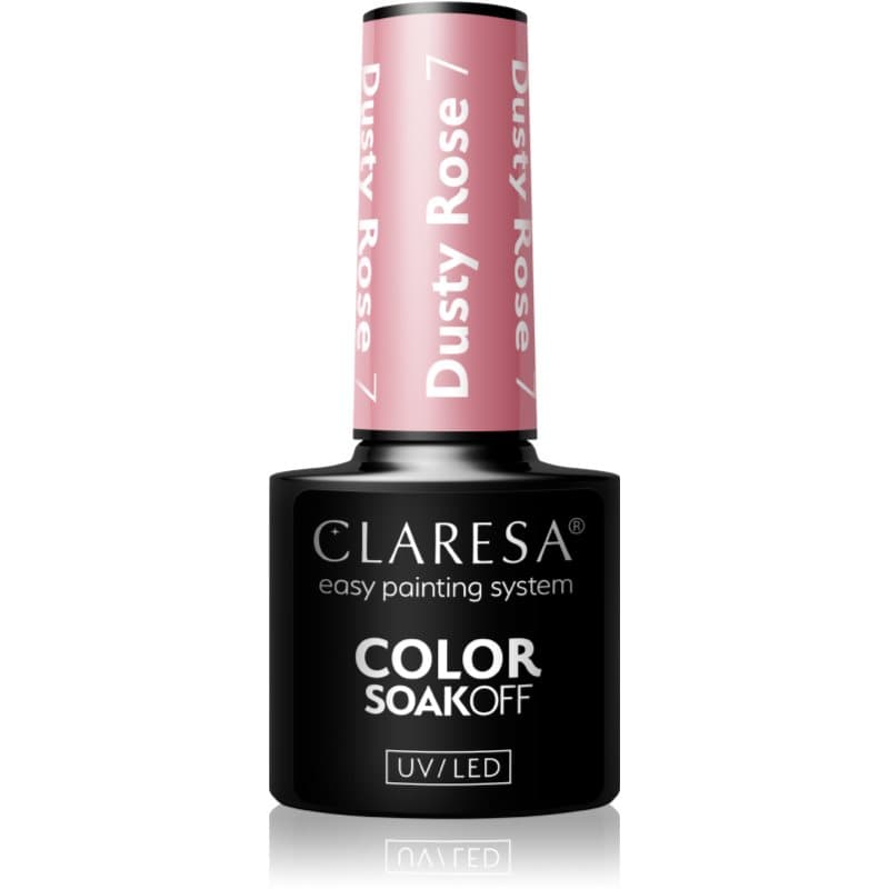SoakOff UV/LED Color Dusty Rose lakier hybrydowy do paznokci odcień 7