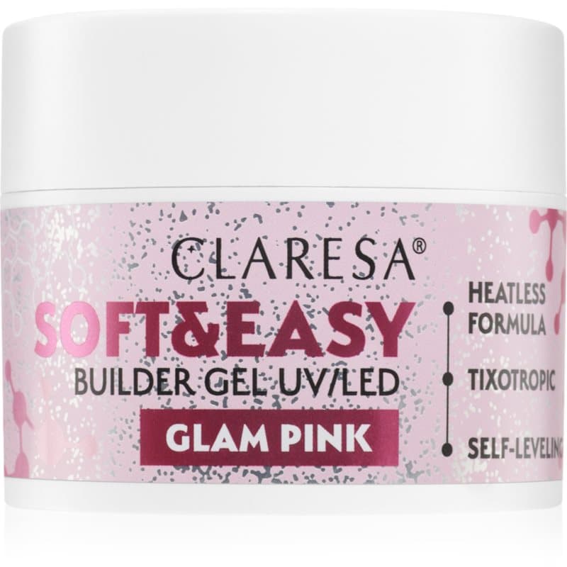 Soft&Easy Builder Gel żel podkładowy do paznokci odcień Glam Pink