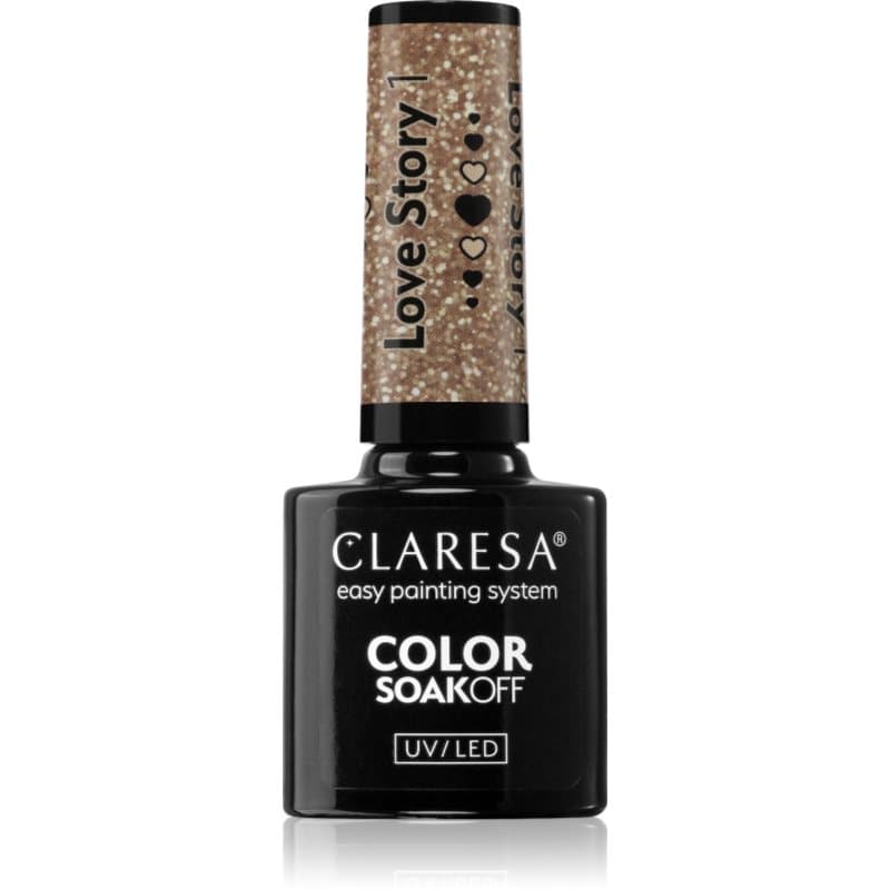 SoakOff UV/LED Color Love Story lakier hybrydowy do paznokci odcień 1