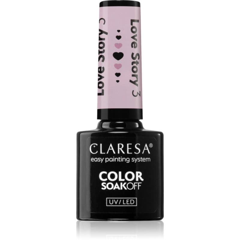 SoakOff UV/LED Color Love Story lakier hybrydowy do paznokci odcień 3