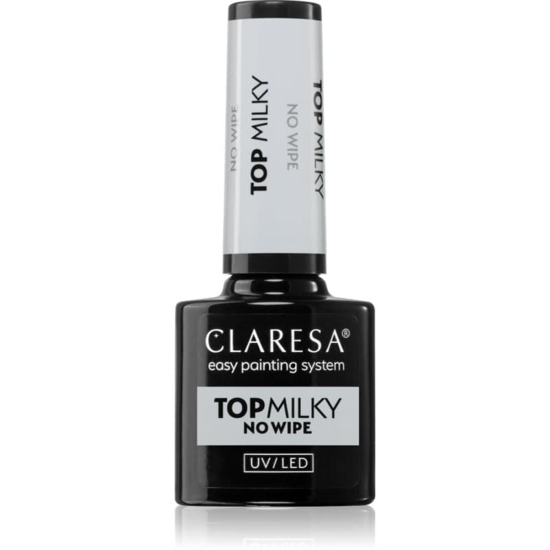Top Milky No Wipe Top hybrydowy do paznokci