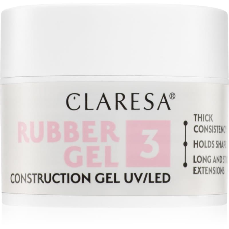 Rubber Gel Construction Gel UV/LED lakier żelowy do przedłużania paznokci odcień 03