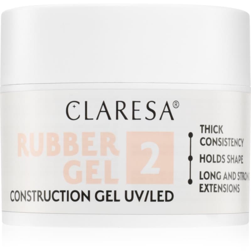 Rubber Gel Construction Gel UV/LED lakier żelowy do przedłużania paznokci odcień 02