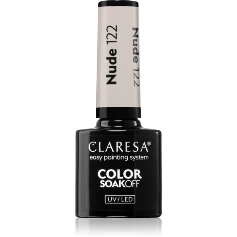 SoakOff UV/LED Color Nude lakier hybrydowy do paznokci odcień 122