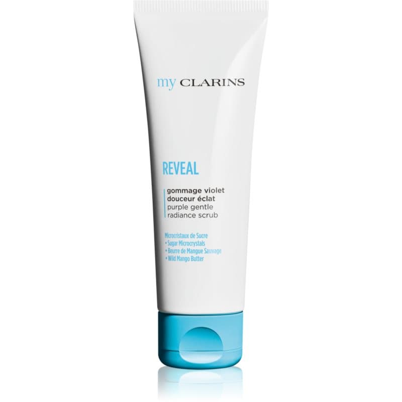 My Clarins Reveal Purple Gentle Radiance Scrub peeling odnawiający
