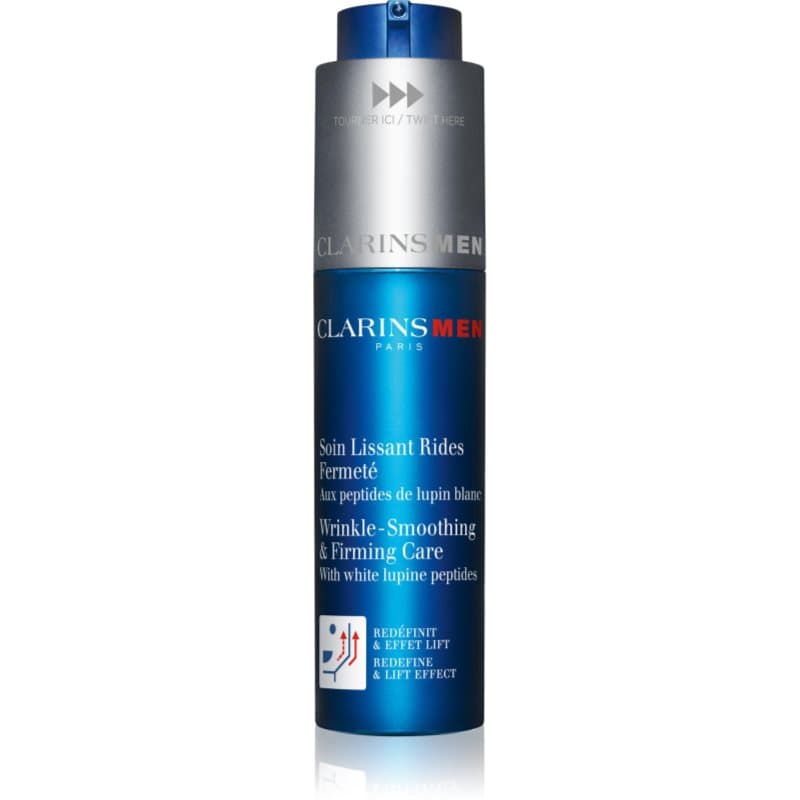 ClarinsMen Wrinkle Smoothing & Firming Care krem przeciw zmarszczkom dla mężczyzn