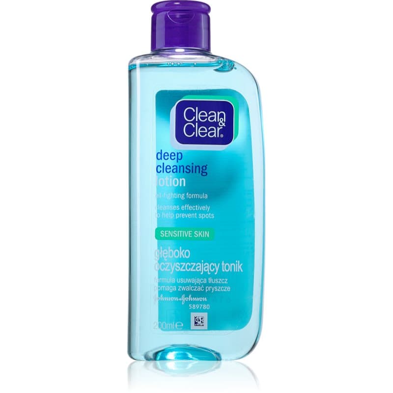 Deep Cleansing płyn głęboko oczyszczający dla cery wrażliwej