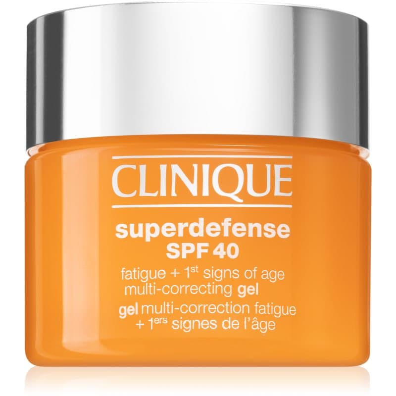 Superdefense™ SPF 40 Fatigue + Signs of Age Multi Correcting Gel żel nawilżający przeciw pierwszym oznakom starzenia skóry SPF 40
