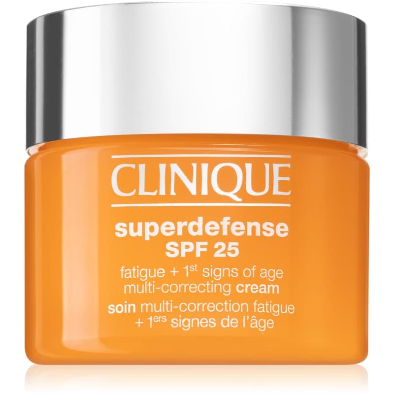 Superdefense™ SPF 25 Fatigue + Signs Of Age Multi-Correcting Cream krem przeciw pierwszym oznakom starzenia do skóry tłustej i mieszanej