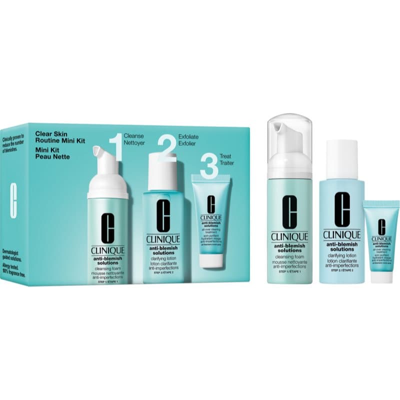 Mini Kit Clear Skin Routine zestaw upominkowy do doskonałego oczyszczania skóry