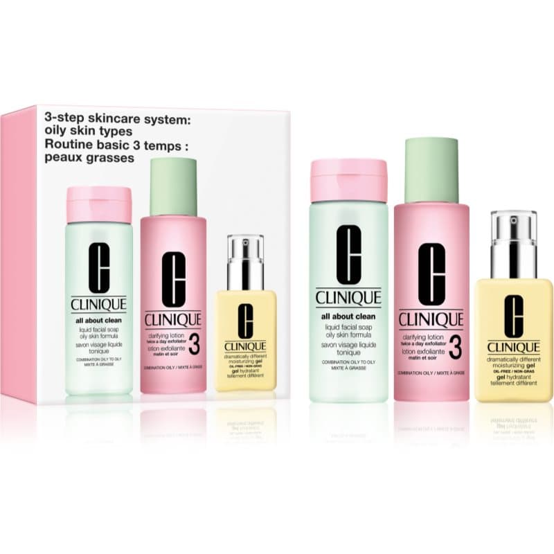 3 Steps Skincare Systeme Oily Skin Types zestaw upominkowy do skóry tłustej
