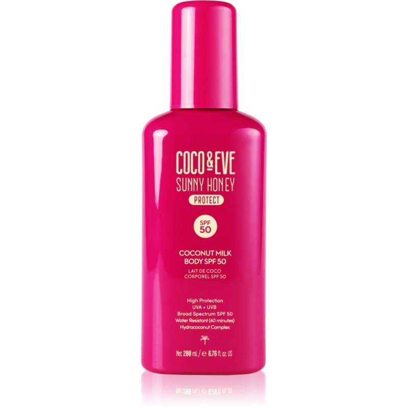 Sunny Honey Coconut Milk Body SPF50 mleczko do opalania ciała SPF 50