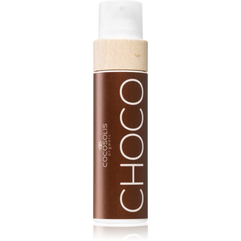 CHOCO pielęgnacyjny olejek do opalania baz filtra ochronnego z zapachem Chocolate