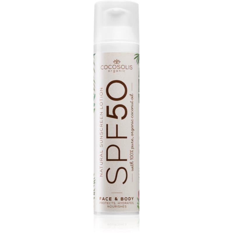 Natural Sunscreen Lotion ochronny krem do opalania SPF 50