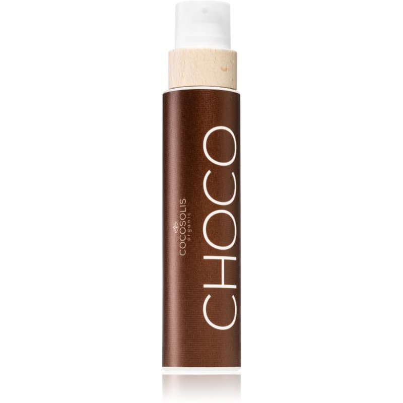 CHOCO pielęgnacyjny olejek do opalania baz filtra ochronnego z zapachem Chocolate