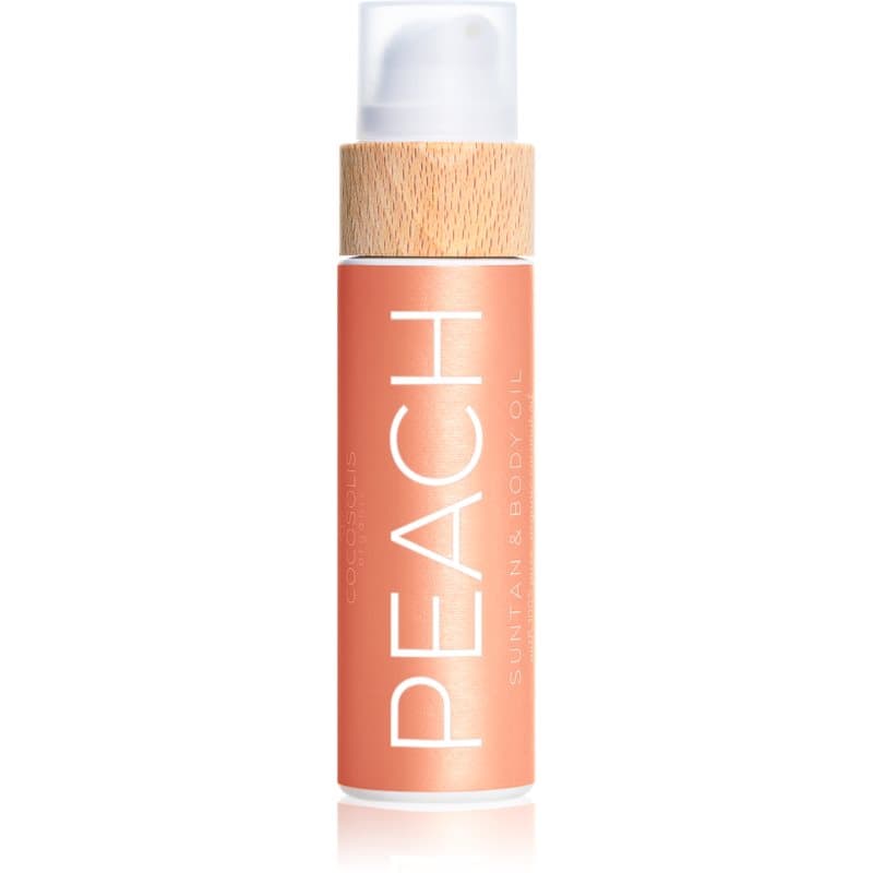 PEACH pielęgnacyjny olejek do opalania baz filtra ochronnego z zapachem Peach