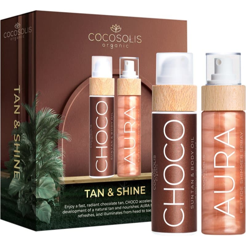 Tan & Shine zestaw upominkowy podkreślający opaleniznę