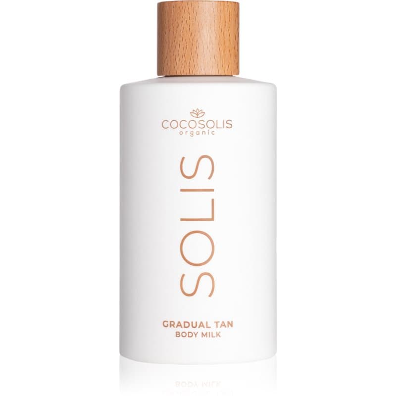 SOLIS Gradual Tan Body Milk mleczko samoopalające stopniowo brązujące z zapachem Caramel Latte