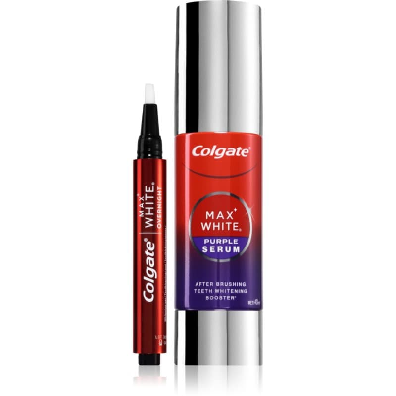 Max White Pen + Purple Serum Set zestaw wybielający do zębów