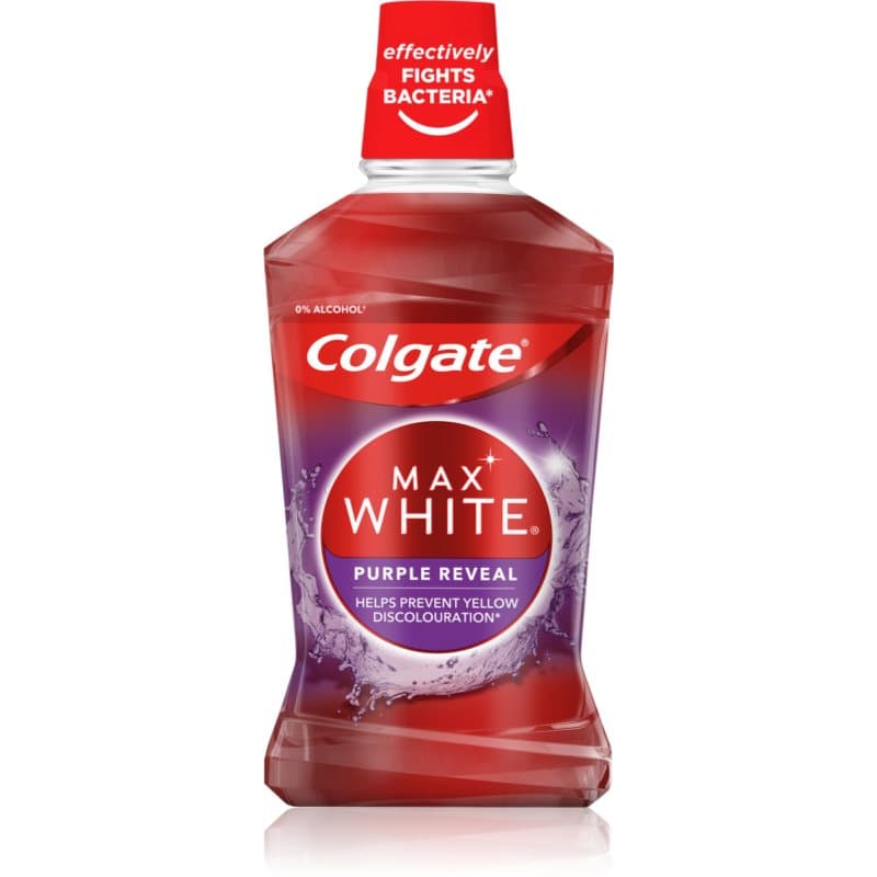 Max White Purple Reveal wybielający płyn do płukania jamy ustnej