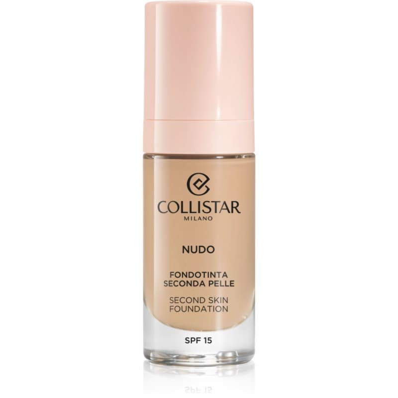NUDO Second Skin Foundation SPF 15 rozświetlający podkład nawilżający o działaniu wygładzającym odcień 2R Beige Rosato