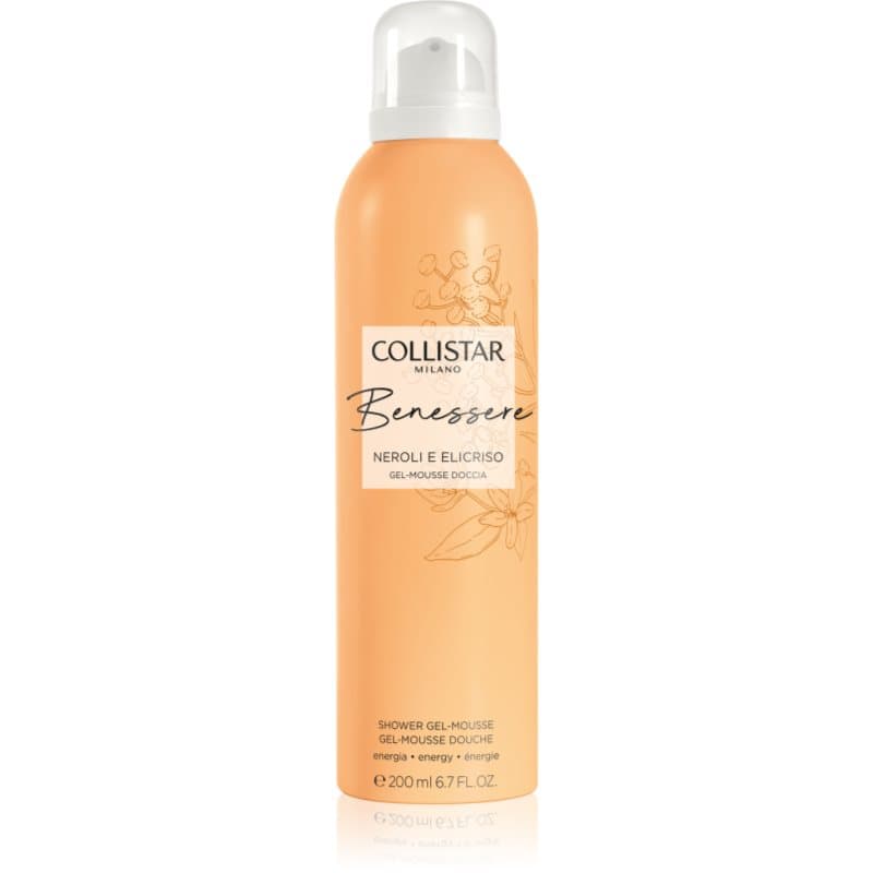 Benessere Neroli and Helichrysum pianka pod prysznic z żelową konsystencją