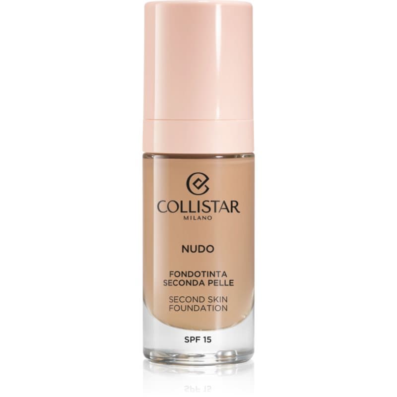 NUDO Second Skin Foundation SPF 15 rozświetlający podkład nawilżający o działaniu wygładzającym odcień 3R Naturale Rosato