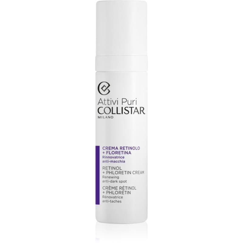 Attivi Puri Retinol + Phloretin aktywny krem na noc rozjaśniający przebarwienia z retinolem