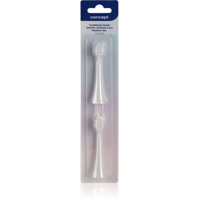 Kido Smile ZK0062 końcówki wymienne do szczoteczki do zębów Medium for ZK6010, ZK6020