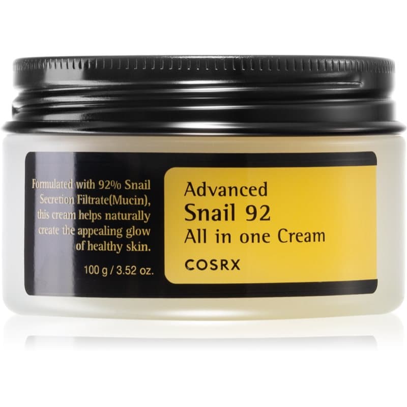 COSRX - Advanced Snail 92 All in One Cream - Wszechstronny Krem ze Śluzem Ślimaka -