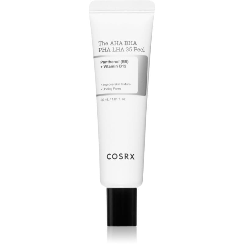 The AHA BHA PHA LHA peeling żelowy przeciw zaskórnikom