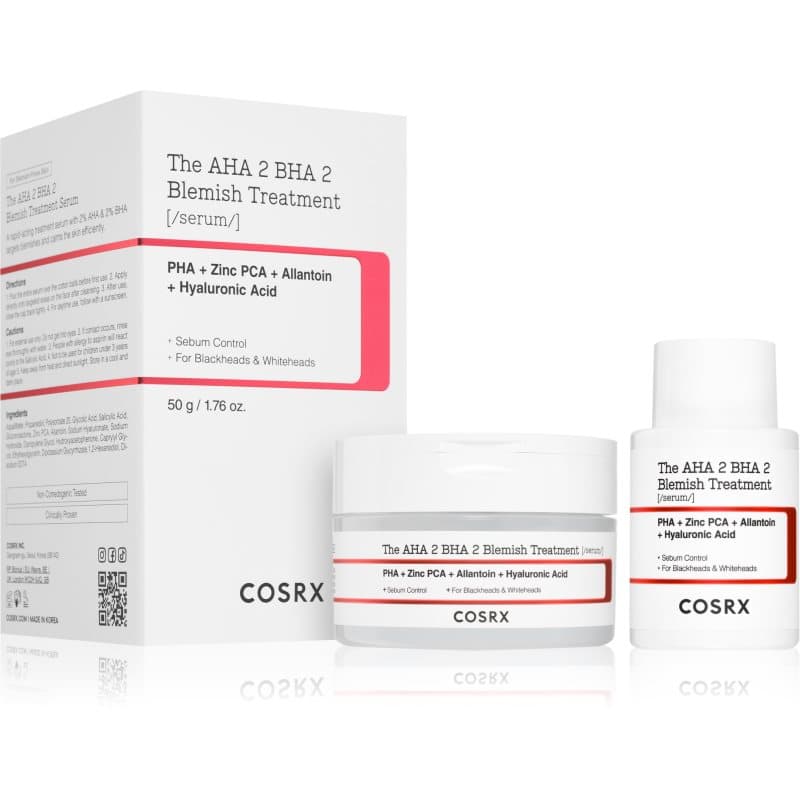 The AHA 2 BHA 2 Blemish Treatment Serum antytrądzikowa pielęgnacja punktowa