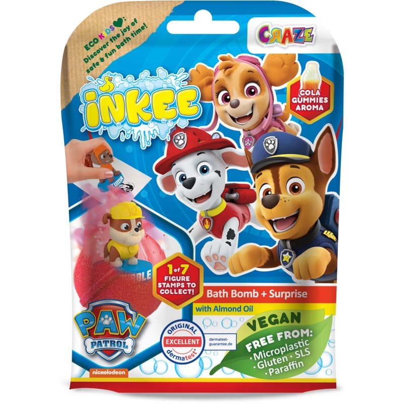 INKEE Paw Patrol kule do kąpieli z niespodzianką 3y+