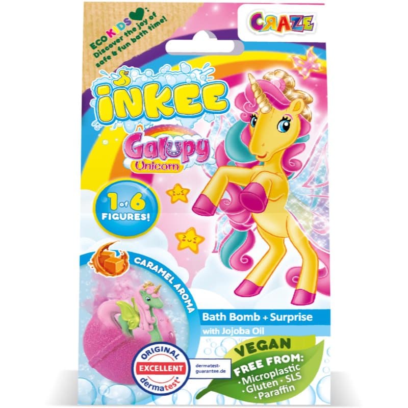 INKEE Galupy Unicorn kule do kąpieli dla dzieci