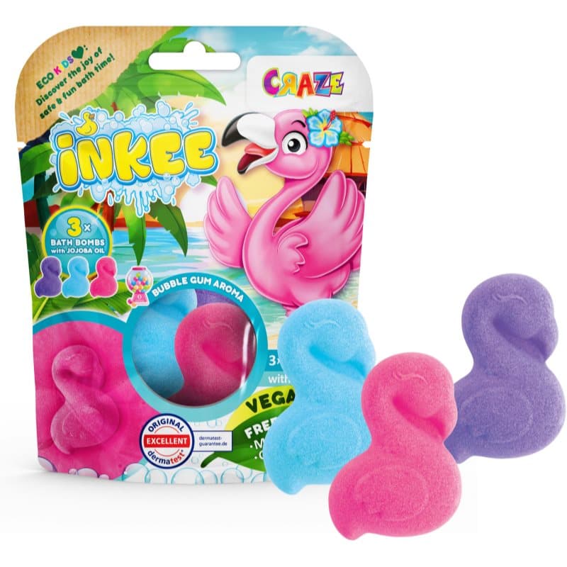 INKEE Flamingo kule do kąpieli dla dzieci