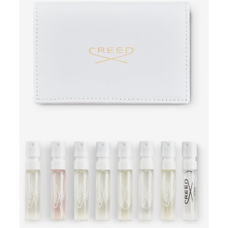 Leather Sample Wallet - White zestaw dla kobiet