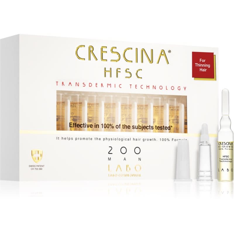 Transdermic 200 Re-Growth pielęgnacja wspierająca porost włosów dla mężczyzn