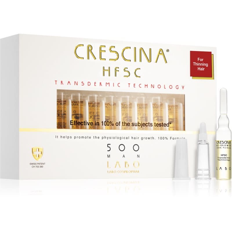 Transdermic 500 Re-Growth pielęgnacja wspierająca porost włosów dla mężczyzn
