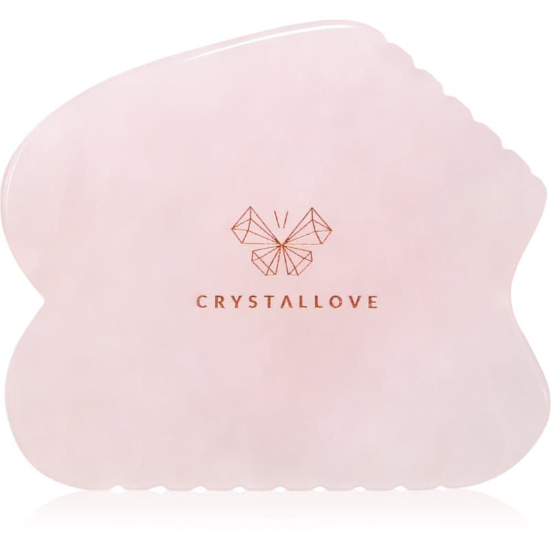 Rose Quartz Contour Gua Sha akcesoria do masażu do twarzy