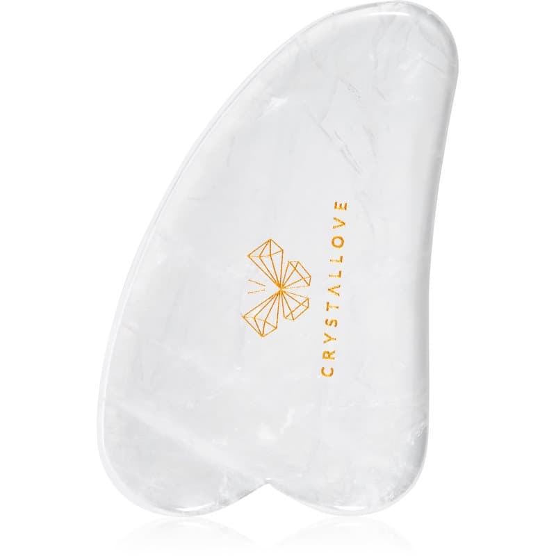Clear Quartz Gua Sha akcesoria do masażu