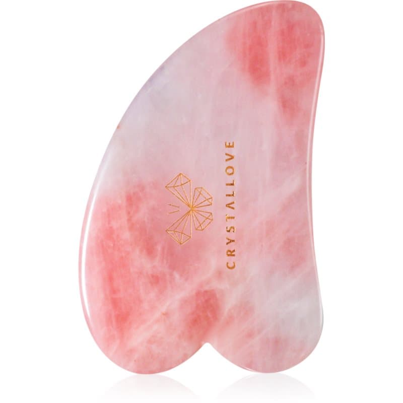 Rose Quartz Gua Sha akcesoria do masażu