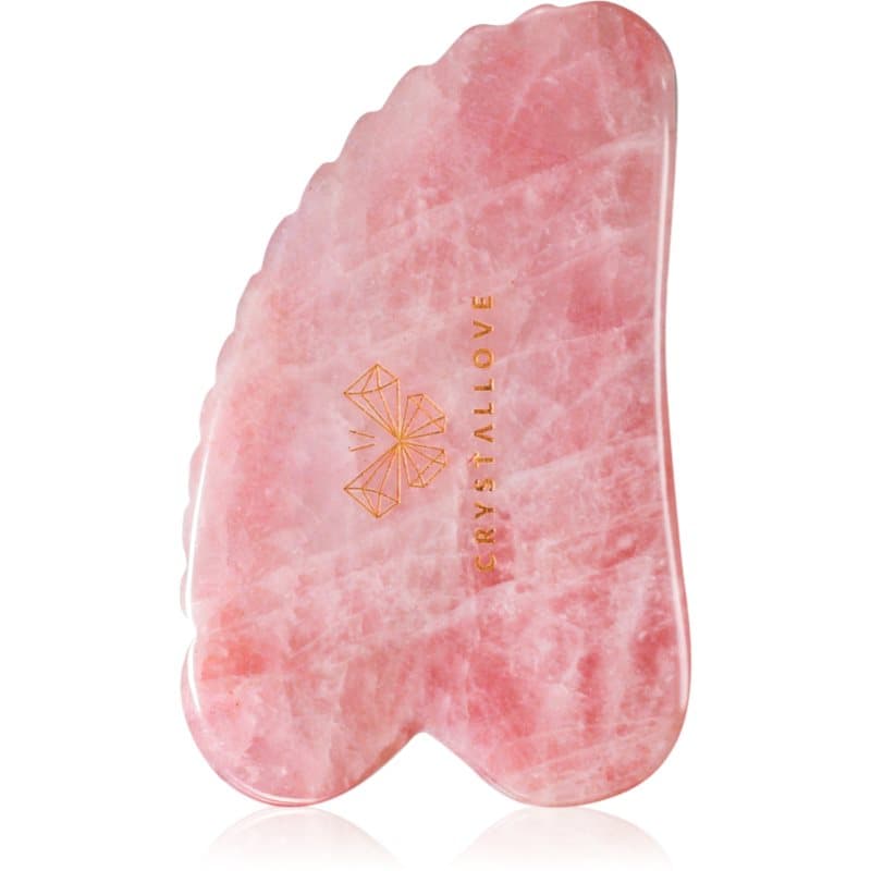 Rose Quartz 3D Gua Sha akcesoria do masażu