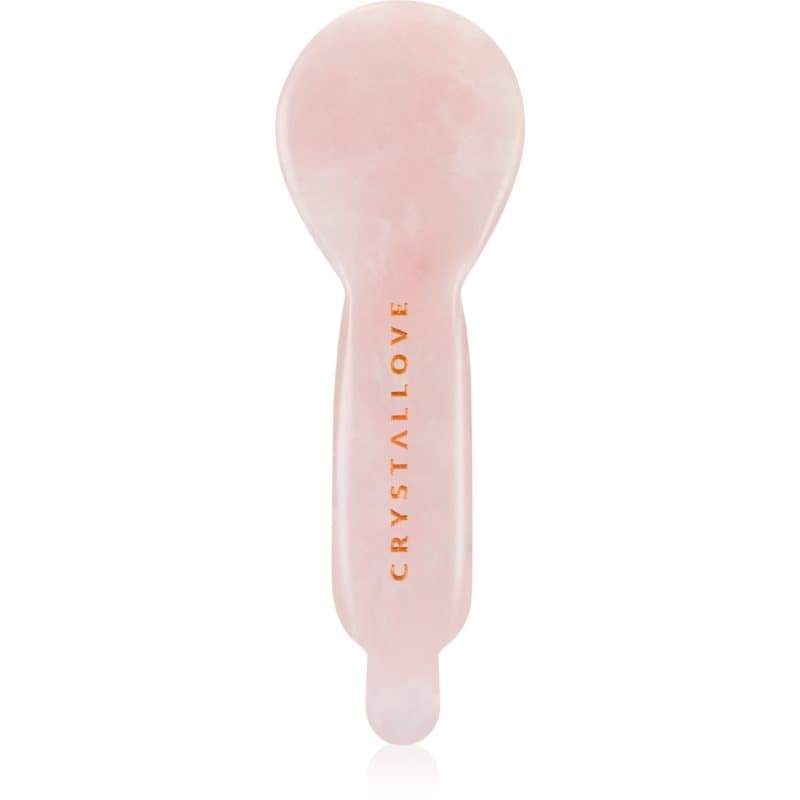 Rose Quartz Spoon Eye Gua Sha masażer do okolic oczu