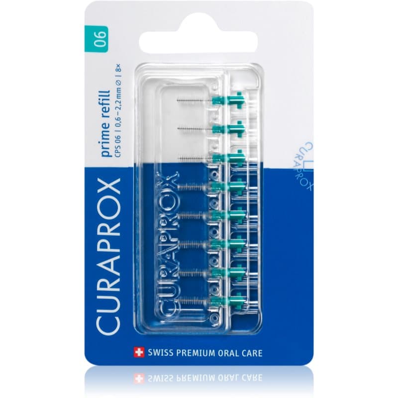 Prime Refill zestaw zapasowych szczoteczek międzyzębowych CPS 06 0,6 - 2,2 mm