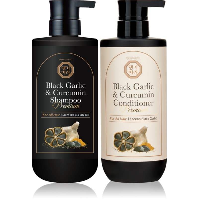 Black Garlic & Curcumin Hair Care zestaw